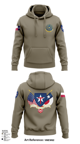 Hoodie, 2BN, 3BDE TXSG, , Teamtime, Team time, sublimation, custom sports apparel, team uniforms, spirit wear, spiritwear, sports uniforms, custom shirts, team store, custom team store, fundraiser sports, apparel fundraiser