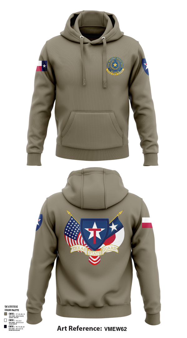 Hoodie, 2BN, 3BDE TXSG, , Teamtime, Team time, sublimation, custom sports apparel, team uniforms, spirit wear, spiritwear, sports uniforms, custom shirts, team store, custom team store, fundraiser sports, apparel fundraiser