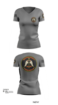 Station 12 TRT 63854404 Women's Short Sleeve V-neck Shirt - 111