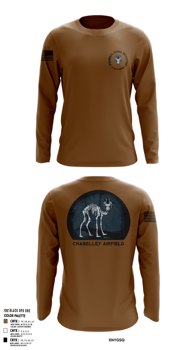 1-112 INF Assassins 67771433 Long Sleeve Performance Shirt 112