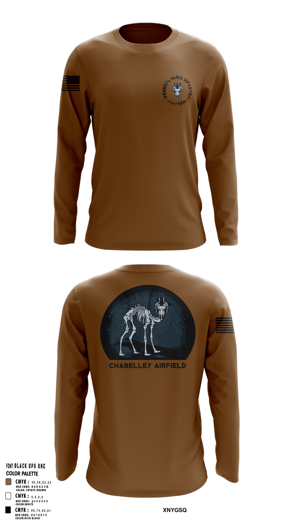 Long Sleeve Performance Shirt, 1-112 INF Assassins, , Teamtime, Team time, sublimation, custom sports apparel, team uniforms, spirit wear, spiritwear, sports uniforms, custom shirts, team store, custom team store, fundraiser sports, apparel fundraiser