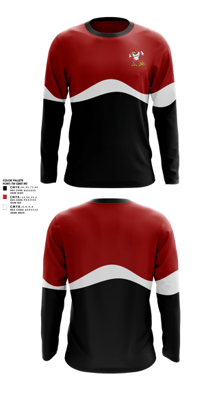 Long Sleeve Performance Shirt, Fall Branch Middle School Track and Field, Track & Field, Teamtime, Team time, sublimation, custom sports apparel, team uniforms, spirit wear, spiritwear, sports uniforms, custom shirts, team store, custom team store, fundraiser sports, apparel fundraiser