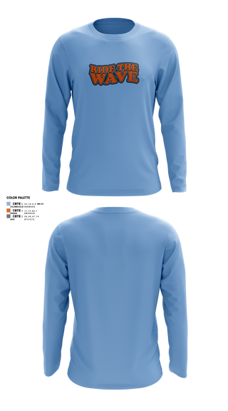 Long Sleeve Performance Shirt, Carolina Riptide, Baseball, Teamtime, Team time, sublimation, custom sports apparel, team uniforms, spirit wear, spiritwear, sports uniforms, custom shirts, team store, custom team store, fundraiser sports, apparel fundraiser