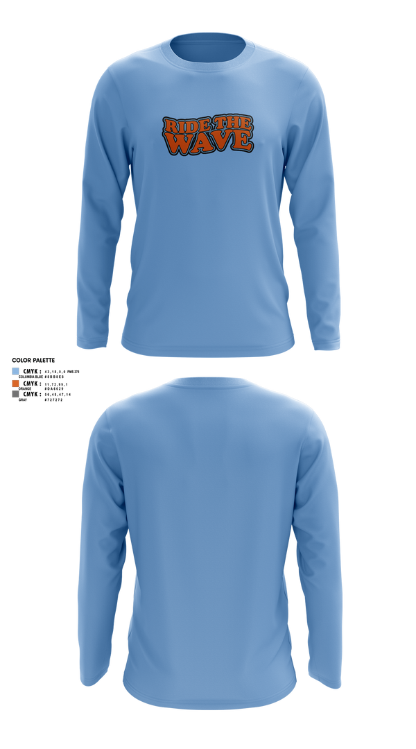 Long Sleeve Performance Shirt, Carolina Riptide, Baseball, Teamtime, Team time, sublimation, custom sports apparel, team uniforms, spirit wear, spiritwear, sports uniforms, custom shirts, team store, custom team store, fundraiser sports, apparel fundraiser