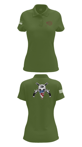Womens Short Sleeve Performance Polo, Special Boat Team 22, , Teamtime, Team time, sublimation, custom sports apparel, team uniforms, spirit wear, spiritwear, sports uniforms, custom shirts, team store, custom team store, fundraiser sports, apparel fundraiser