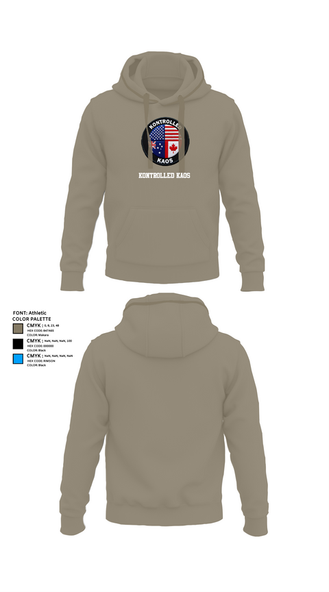 Hoodie, Kontrolled Kaos, E-Sports, Teamtime, Team time, sublimation, custom sports apparel, team uniforms, spirit wear, spiritwear, sports uniforms, custom shirts, team store, custom team store, fundraiser sports, apparel fundraiser