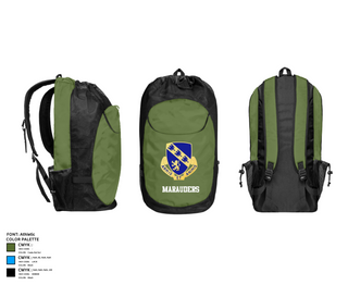 Gear Bag, Marauders, Army, Teamtime, Team time, sublimation, custom sports apparel, team uniforms, spirit wear, spiritwear, sports uniforms, custom shirts, team store, custom team store, fundraiser sports, apparel fundraiser