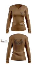 AASLT 10-25 Ft. Campbell, Kentucky 1453593 Women's Long Sleeve V-neck Shirt - 1