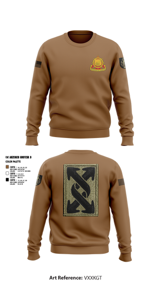 Crew Neck Sweatshirt, 441st transportation company, Army, Teamtime, Team time, sublimation, custom sports apparel, team uniforms, spirit wear, spiritwear, sports uniforms, custom shirts, team store, custom team store, fundraiser sports, apparel fundraiser