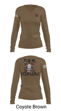 526th ECC Desperados FMT 5277023 Women's Long Sleeve V-neck Shirt - 17