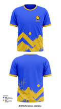 Wausau West Warriors Tennis 24400380 Short Sleeve Performance Shirt - 54