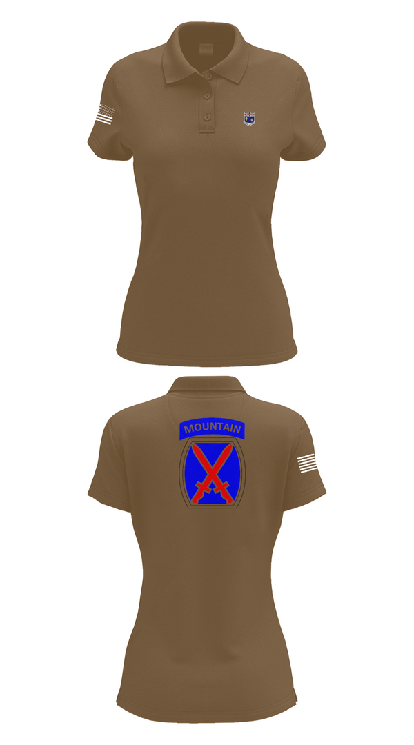 Womens Short Sleeve Performance Polo, 1-155th, , Teamtime, Team time, sublimation, custom sports apparel, team uniforms, spirit wear, spiritwear, sports uniforms, custom shirts, team store, custom team store, fundraiser sports, apparel fundraiser