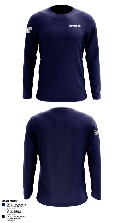SHON988 44028293 Long Sleeve Performance Shirt 1