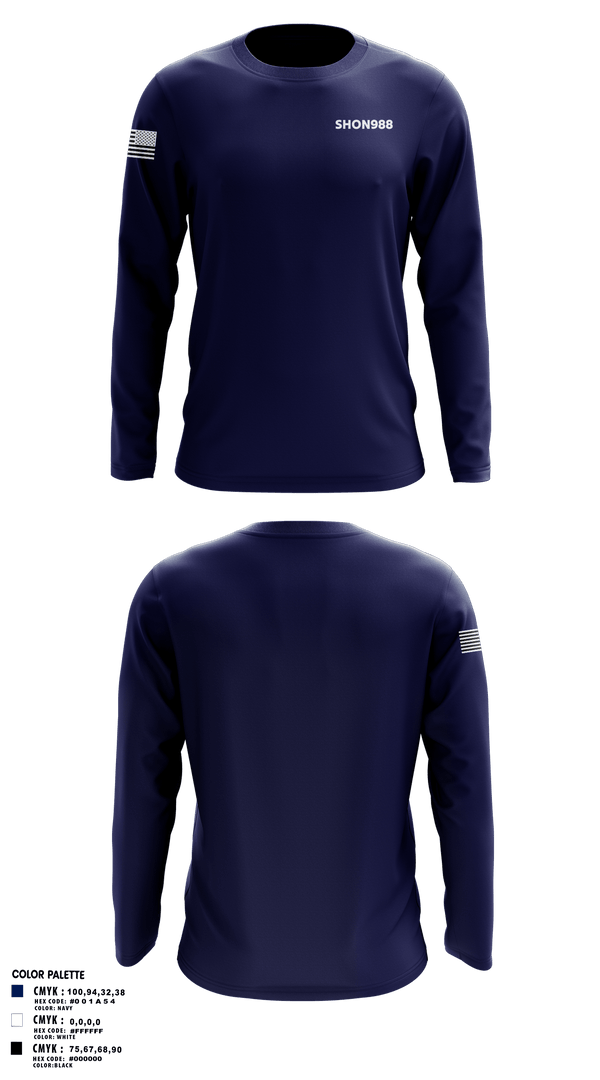 Long Sleeve Performance Shirt, SHON988, , Teamtime, Team time, sublimation, custom sports apparel, team uniforms, spirit wear, spiritwear, sports uniforms, custom shirts, team store, custom team store, fundraiser sports, apparel fundraiser