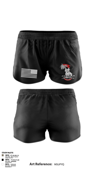 Ranger Panties, 58th CEC-A, Army, Teamtime, Team time, sublimation, custom sports apparel, team uniforms, spirit wear, spiritwear, sports uniforms, custom shirts, team store, custom team store, fundraiser sports, apparel fundraiser