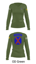 1-155th 38658910 Women's Long Sleeve V-neck Shirt - 54