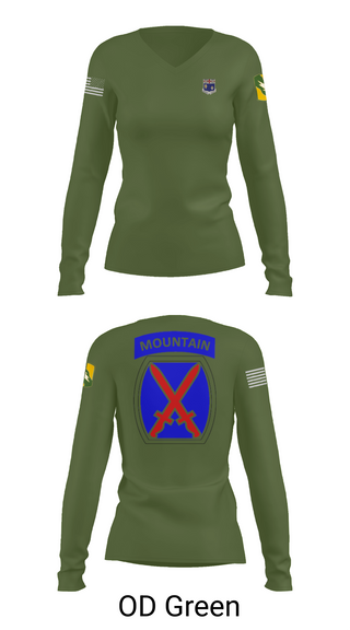 Womens Long Sleeve Vneck Shirt, 1-155th, , Teamtime, Team time, sublimation, custom sports apparel, team uniforms, spirit wear, spiritwear, sports uniforms, custom shirts, team store, custom team store, fundraiser sports, apparel fundraiser