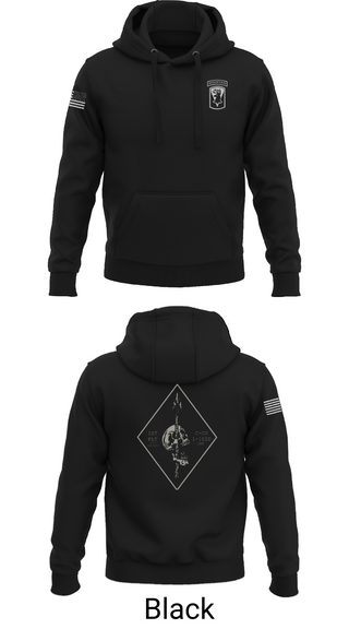 Hoodie, Chosen Co. 1-102D INF, Army, Teamtime, Team time, sublimation, custom sports apparel, team uniforms, spirit wear, spiritwear, sports uniforms, custom shirts, team store, custom team store, fundraiser sports, apparel fundraiser