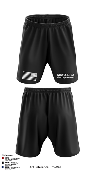 Athletic Shorts With Pockets, Mayo Area Fire Department, , Teamtime, Team time, sublimation, custom sports apparel, team uniforms, spirit wear, spiritwear, sports uniforms, custom shirts, team store, custom team store, fundraiser sports, apparel fundraiser