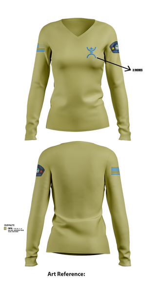 Womens Long Sleeve Vneck Shirt, Monterey  Park, , Teamtime, Team time, sublimation, custom sports apparel, team uniforms, spirit wear, spiritwear, sports uniforms, custom shirts, team store, custom team store, fundraiser sports, apparel fundraiser