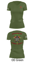 Bethlehem Fire Department E6/L2 76830300 Women's Short Sleeve V-neck Shirt - 48