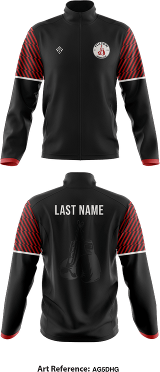 Fleece Jacket, Fairview HS Track & FieldTeam Fishman, Track & Field, Teamtime, Team time, sublimation, custom sports apparel, team uniforms, spirit wear, spiritwear, sports uniforms, custom shirts, team store, custom team store, fundraiser sports, apparel fundraiser
