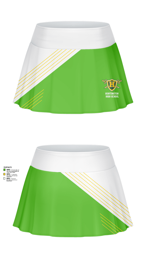 Skort, Huntington High School, Tennis, Teamtime, Team time, sublimation, custom sports apparel, team uniforms, spirit wear, spiritwear, sports uniforms, custom shirts, team store, custom team store, fundraiser sports, apparel fundraiser