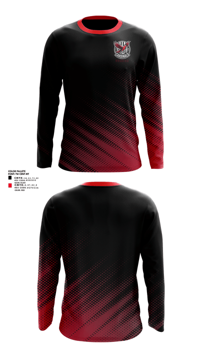 Cardinals Soccer 95667088 Long Sleeve Performance Shirt 1