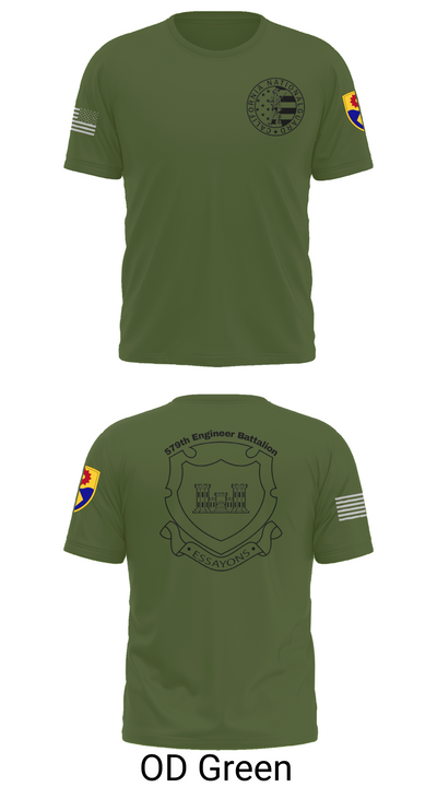 132d MRBC, 579th EN BN, 49th MP DIV 50518216 Short Sleeve Performance Shirt - 53