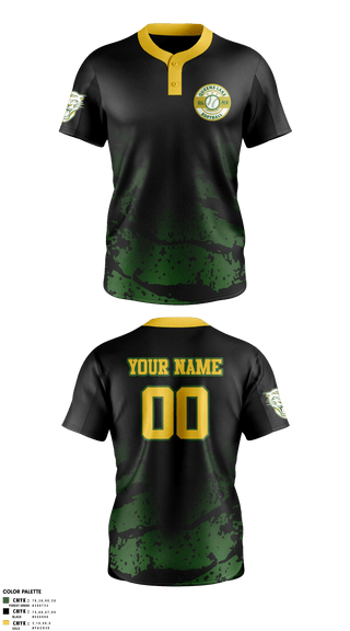 Two Button Softball Jersey, Queens Lake Panthers, Softball, Teamtime, Team time, sublimation, custom sports apparel, team uniforms, spirit wear, spiritwear, sports uniforms, custom shirts, team store, custom team store, fundraiser sports, apparel fundraiser
