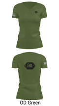 TCU Ranger Challenge 43130587 Women's Short Sleeve V-neck Shirt - 48
