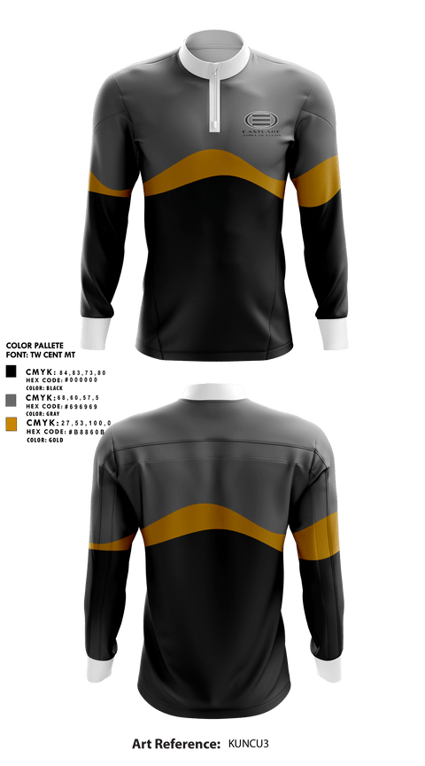Quarter Zip Jacket, Eastlake Athletic Clubs, Spirit Store, Teamtime, Team time, sublimation, custom sports apparel, team uniforms, spirit wear, spiritwear, sports uniforms, custom shirts, team store, custom team store, fundraiser sports, apparel fundraiser