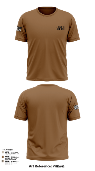 Old School Cotton Feel Shirt, 145th MT CO, , Teamtime, Team time, sublimation, custom sports apparel, team uniforms, spirit wear, spiritwear, sports uniforms, custom shirts, team store, custom team store, fundraiser sports, apparel fundraiser