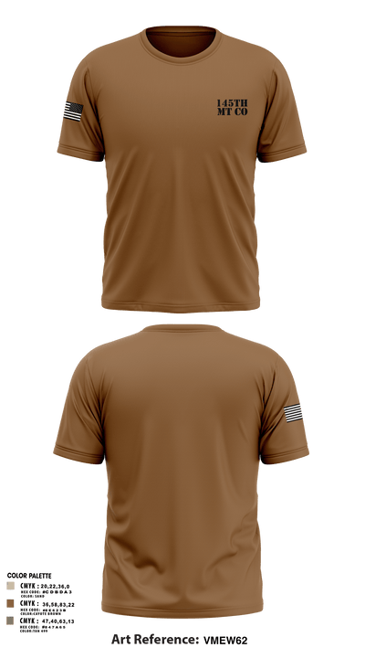 145th MT CO 93155465 Old School Cotton Feel Shirt - 2