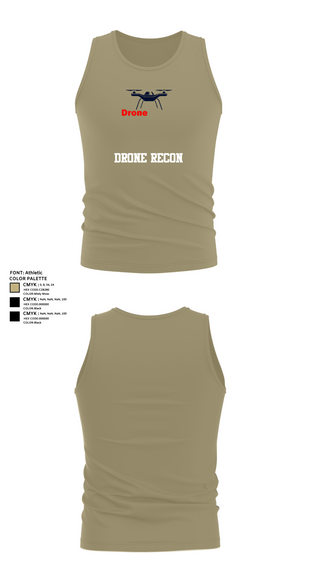 Tank Top, DRONE RECON, , Teamtime, Team time, sublimation, custom sports apparel, team uniforms, spirit wear, spiritwear, sports uniforms, custom shirts, team store, custom team store, fundraiser sports, apparel fundraiser