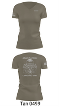 Adam Platoon 34033913 Women's Short Sleeve V-neck Shirt - 65