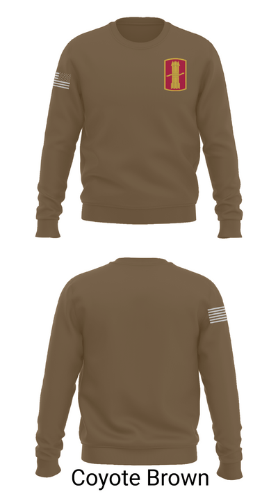 197th field artillery brigade 46187100 Crew Neck Sweatshirt - 5