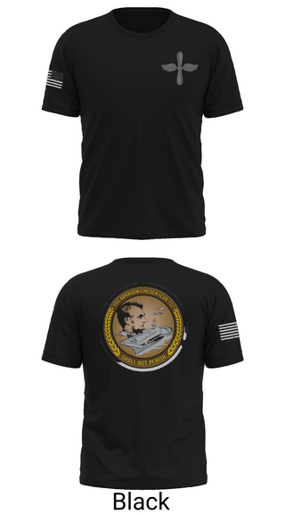 Short Sleeve Performance Shirt, CVN 72 Abraham Lincoln, , Teamtime, Team time, sublimation, custom sports apparel, team uniforms, spirit wear, spiritwear, sports uniforms, custom shirts, team store, custom team store, fundraiser sports, apparel fundraiser