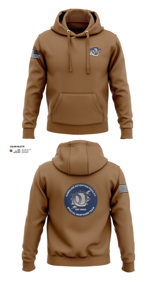 Hoodie, Caroline Detention Facility, , Teamtime, Team time, sublimation, custom sports apparel, team uniforms, spirit wear, spiritwear, sports uniforms, custom shirts, team store, custom team store, fundraiser sports, apparel fundraiser