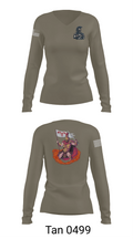 2-2SBCT 82713224 Women's Long Sleeve V-neck Shirt - 77