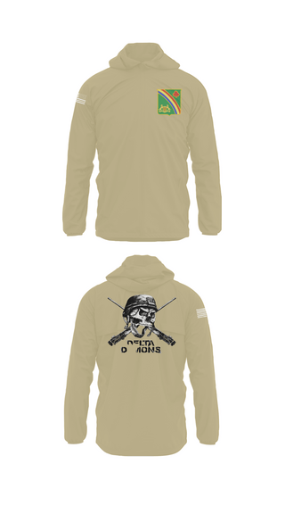 Windbreaker, 1st Battalion 69th Infantry Regiment, Army, Teamtime, Team time, sublimation, custom sports apparel, team uniforms, spirit wear, spiritwear, sports uniforms, custom shirts, team store, custom team store, fundraiser sports, apparel fundraiser
