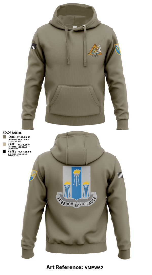 Hoodie, Apex, 502d IEW BN, Army, Teamtime, Team time, sublimation, custom sports apparel, team uniforms, spirit wear, spiritwear, sports uniforms, custom shirts, team store, custom team store, fundraiser sports, apparel fundraiser