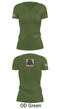 1106th TASMG 93764833 Women's Short Sleeve V-neck Shirt - 46