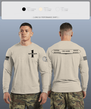 Long Sleeve Performance Shirt, Battalion 1, , Teamtime, Team time, sublimation, custom sports apparel, team uniforms, spirit wear, spiritwear, sports uniforms, custom shirts, team store, custom team store, fundraiser sports, apparel fundraiser