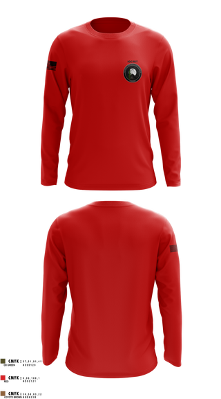 Long Sleeve Performance Shirt, C CO 2-13th AVN REGT, Army, Teamtime, Team time, sublimation, custom sports apparel, team uniforms, spirit wear, spiritwear, sports uniforms, custom shirts, team store, custom team store, fundraiser sports, apparel fundraiser