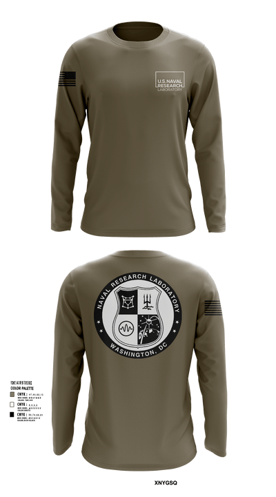 Naval Research Lab 68705363 Long Sleeve Performance Shirt 113