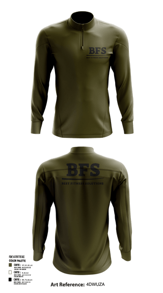 Quarter Zip Jacket, BEST FITNESS SOLUTIONS, , Teamtime, Team time, sublimation, custom sports apparel, team uniforms, spirit wear, spiritwear, sports uniforms, custom shirts, team store, custom team store, fundraiser sports, apparel fundraiser