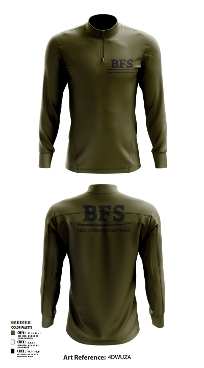 Best fitness solutions Quarter Zip Jacket - 43