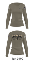 2-11 IBOLC 33981490 Women's Long Sleeve V-neck Shirt - 77