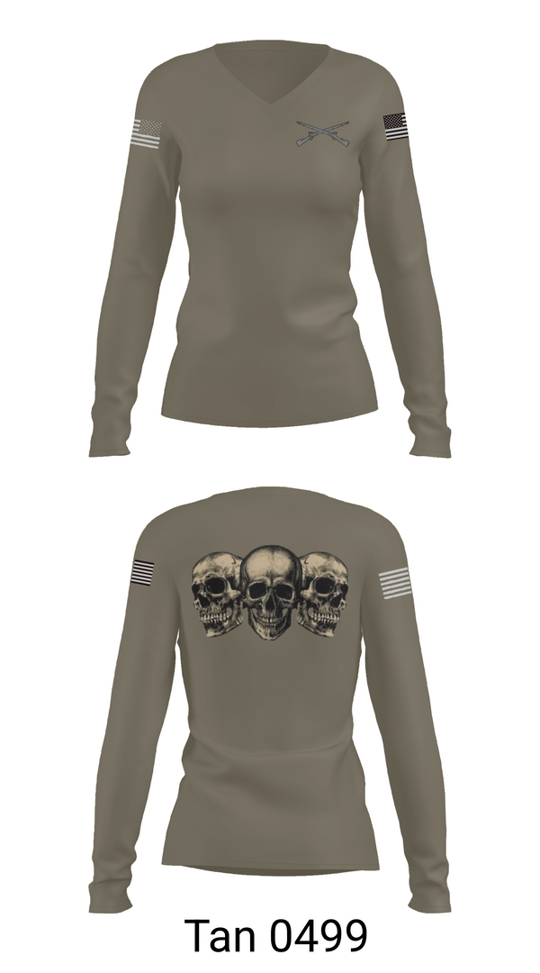 Womens Long Sleeve Vneck Shirt, 2-11 IBOLC, , Teamtime, Team time, sublimation, custom sports apparel, team uniforms, spirit wear, spiritwear, sports uniforms, custom shirts, team store, custom team store, fundraiser sports, apparel fundraiser